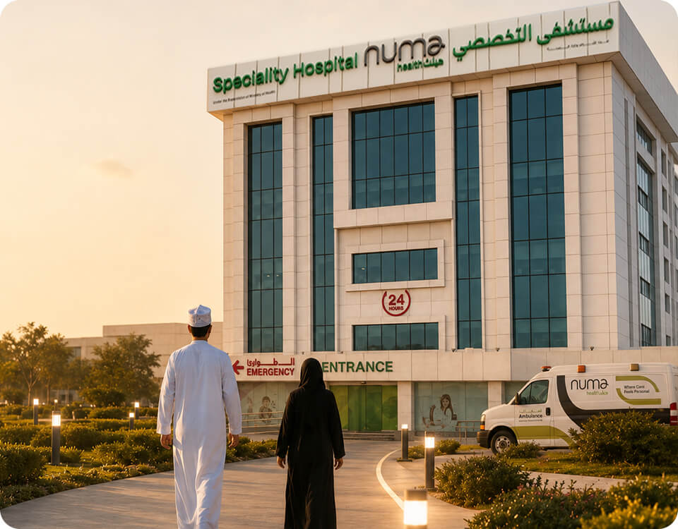 Numa Health facility in Oman