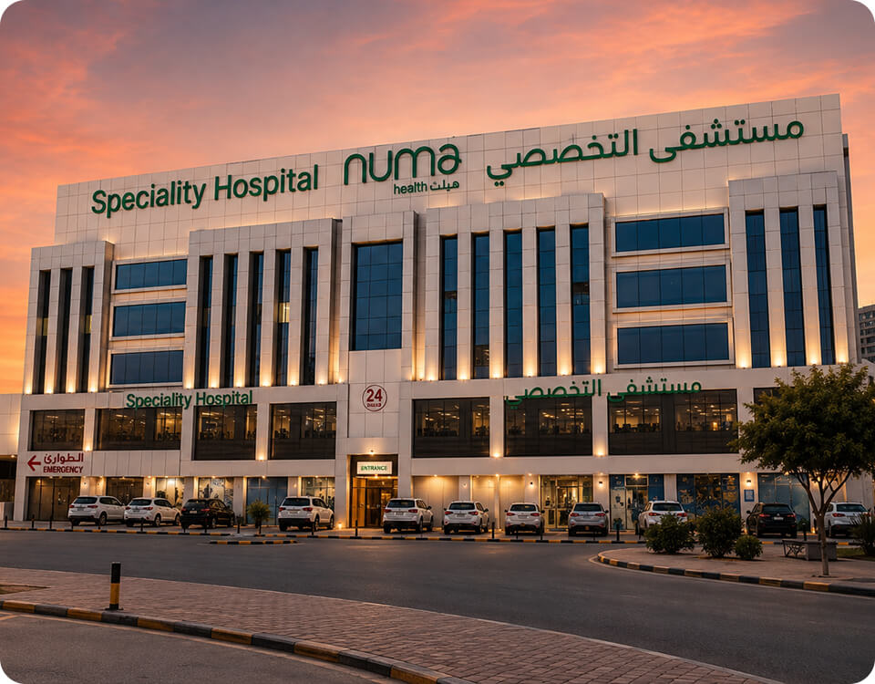 Numa health hospital building